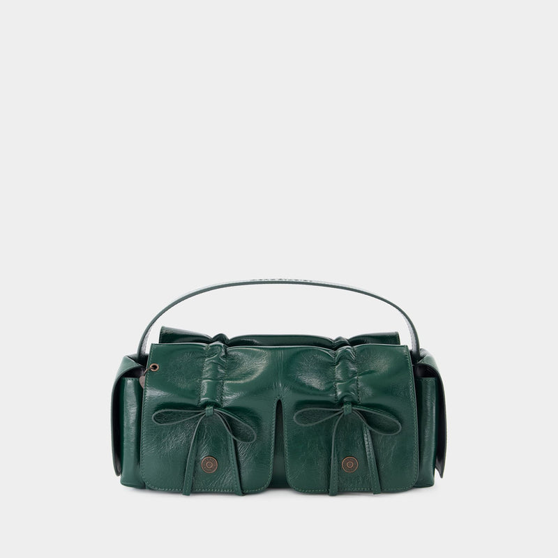 Multipocket Lux Shoulder Bag - Acne Studios - Leather - Green