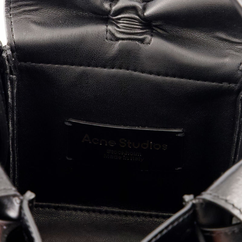 Multipocket Mini Lux Crossbody - Acne Studios - Leather - Black