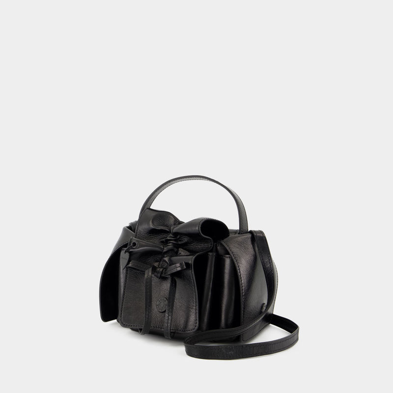 Multipocket Mini Lux Crossbody - Acne Studios - Leather - Black