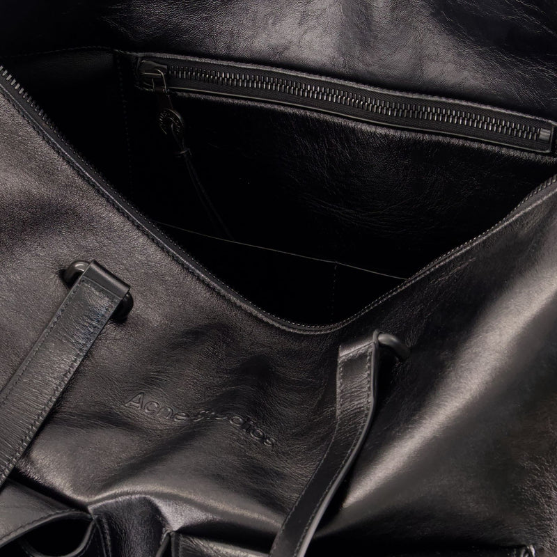 Multipocket Shoulder Bag - Acne Studios - Leather - Black