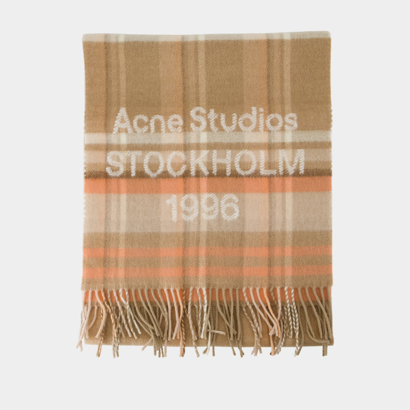 Scarf - Acne Studios - Wool - Beige