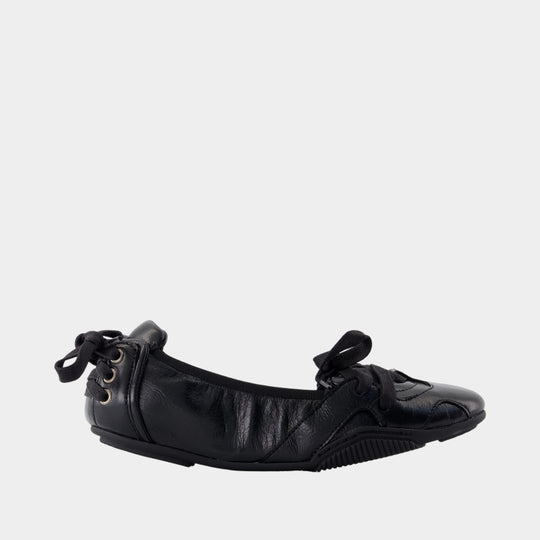 Bilaria Ballerinas - Acne Studios - Leather - Black
