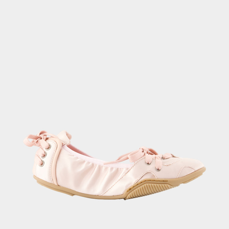 Bilaria Ballerinas - Acne Studios - Silk - Pink