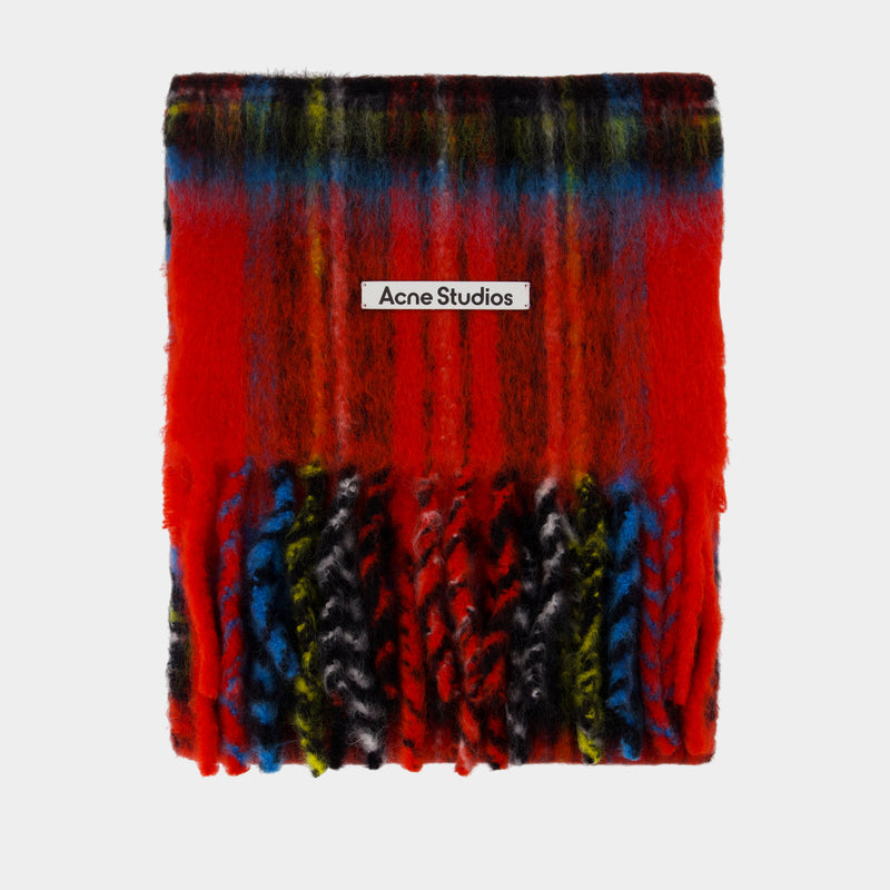 Fn Ux Scar000458 Scarf - Acne Studios - Wool - Multicolor