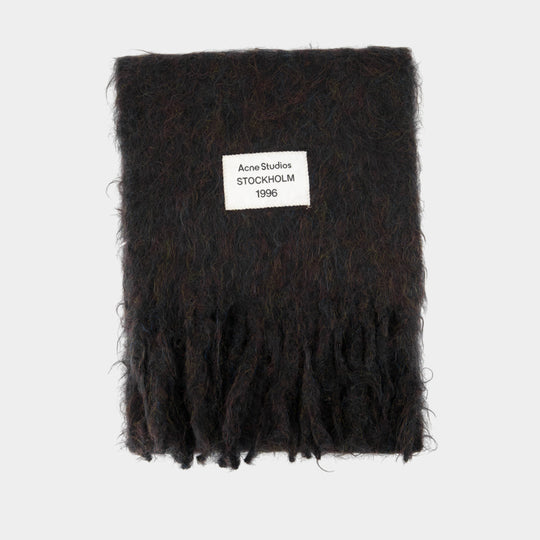 Scarf - Acne Studios - Wool - Black