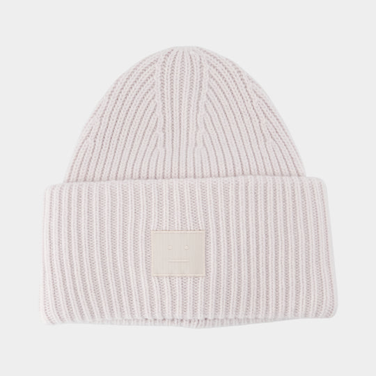 Beanie - Acne Studios - Wool - Grey