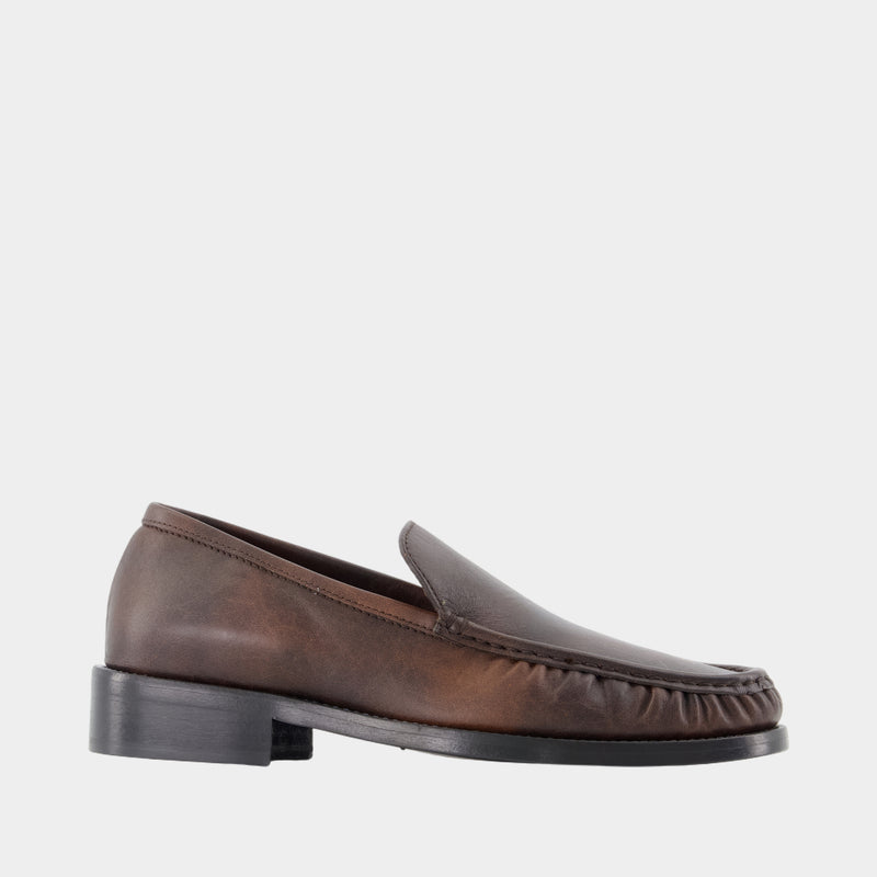 Loafers - Acne Studios - Leather - Brown