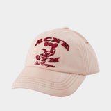 Cap - Acne Studios - Cotton - Pink