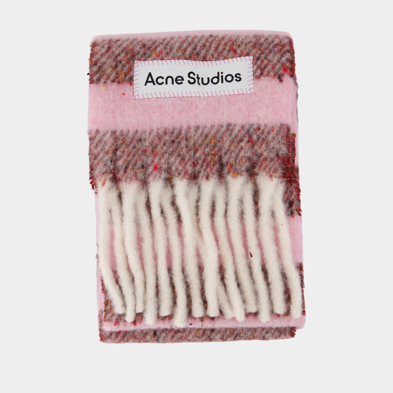 Fn Ux Scar000407 Scarf - Acne Studios - Wool - Pink