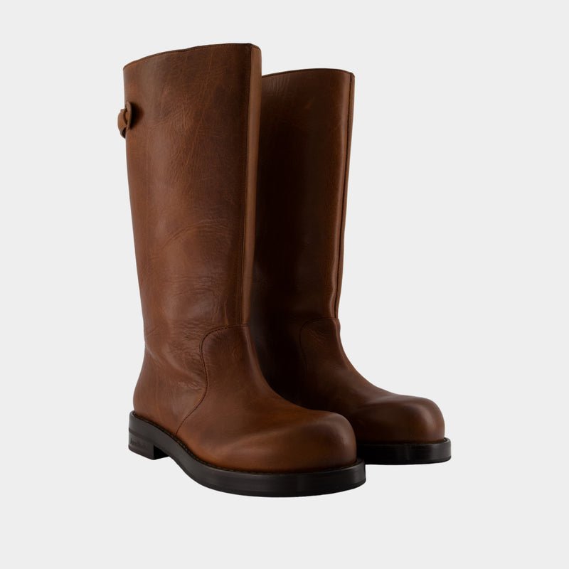 Beshay Saian Boots - Acne Studios - Leather - Brown