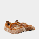 Bojan Ballerinas - Acne Studios - Shearling - Orange