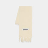 Fn Ux Scar000467 Scarf - Acne Studios - Wool - White