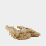 Sandals - Acne Studios - Leather - Beige