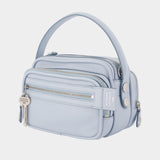 Camero Kit V Shoulder Bag - Acne Studios - Leather - Blue