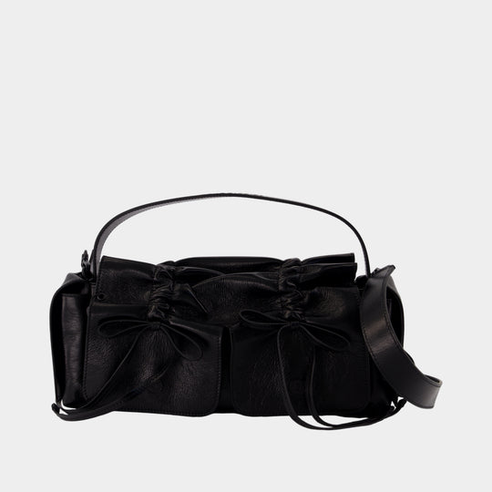 Multipocket New Lux Purse - Acne Studios - Leather - Black