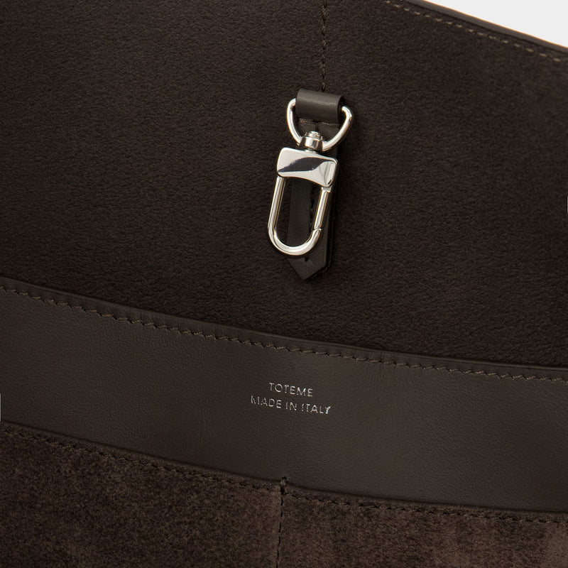 Belted Shopper Bag - TOTEME - Leather - Brown