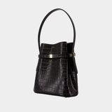 Belted Purse - TOTEME - Leather - Brown