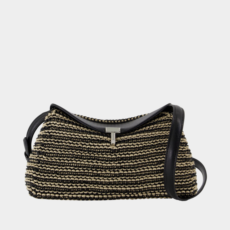 T-Lock Pouch - TOTEME - Leather - Black