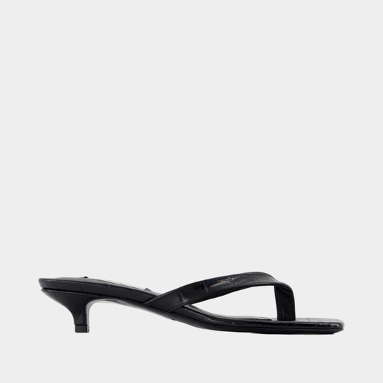 Pumps - TOTEME - Leather - Black