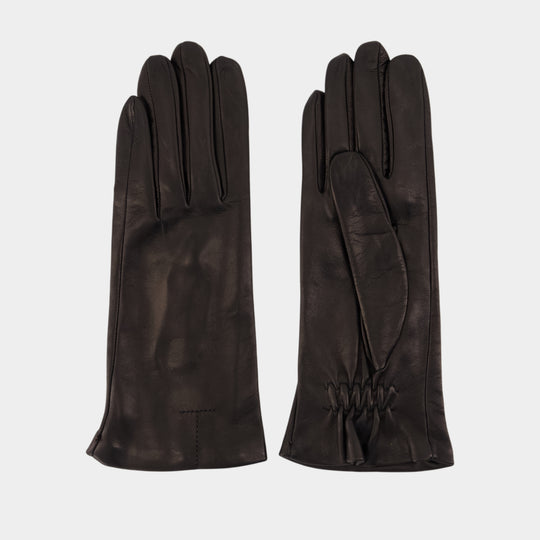 Gloves - TOTEME - Leather - Black