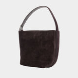 Petite Belted Shopper Bag - TOTEME - Leather - Brown
