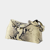 T-Lock Python Clutch Bag – TOTEME – Leather – Multi