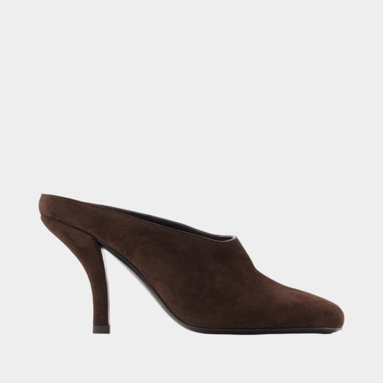 Contour Mules - TOTEME - Leather - Brown