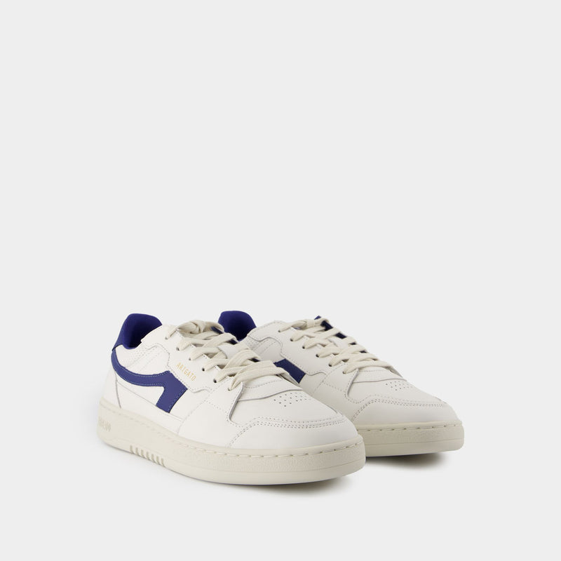 Dice Stripe Sneakers - Axel Arigato - Leather - White/Blue