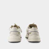 Marathon Sneakers - Axel Arigato - Leather - Beige/Dark Grey