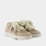 Area Lo Label Sneakers - Axel Arigato - Leather - Beige
