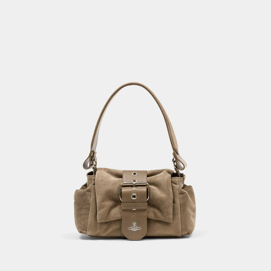 Hazel Treasure Handbag - Vivienne Westwood - Leather - Taupe