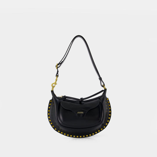 Moon Pocket Shoulder Bag - Isabel Marant - Leather - Black