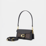 Signature Tabby 20 Shoulder Bag - Coach - Leather - Black