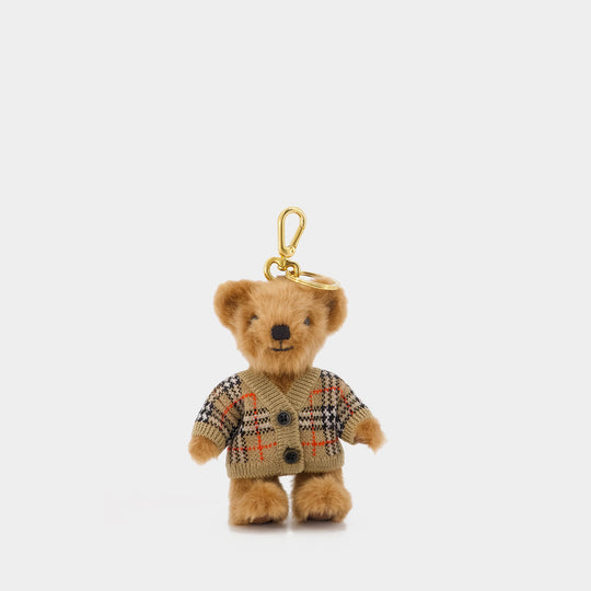 Ls Thomas Cardigan Charm - Burberry - Wool - Beige