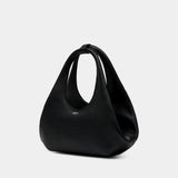 Mini Folded Purse - Coperni - Leather - Black
