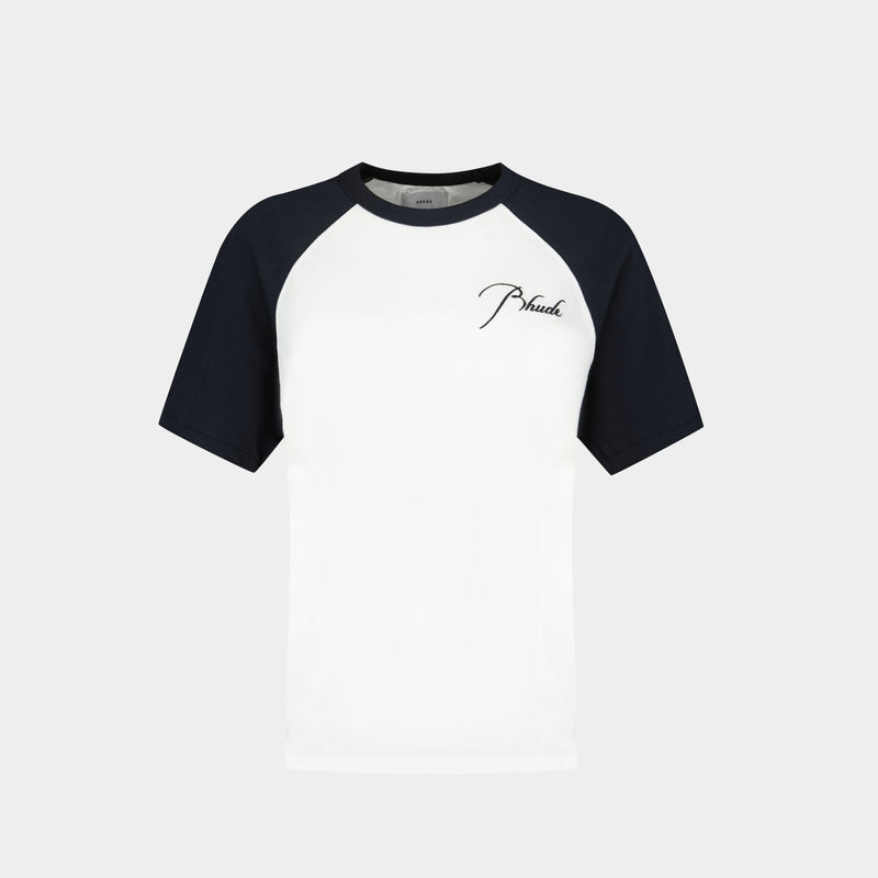 Raglan T-Shirt - Rhude - Cotton - Black