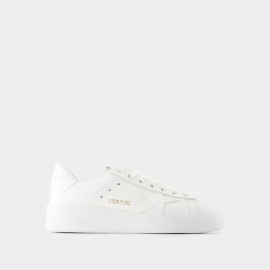 Pure Star Sneakers - Golden Goose - White - Rubber