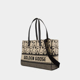 California Bag E-W in Multicolour cotton