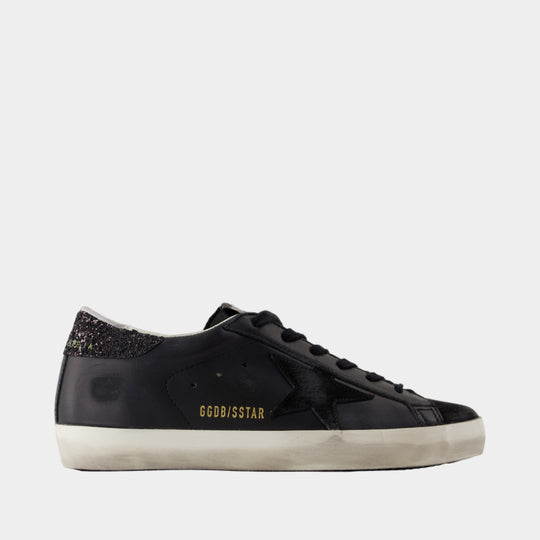 Super Star Sneakers - Golden Goose Deluxe Brand - Leather - Black