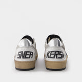 Ball Star trainers - Golden Goose Deluxe Brand - Polyester - Silver