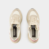 Running Sneakers - Golden Goose Deluxe Brand - Leather - Beige