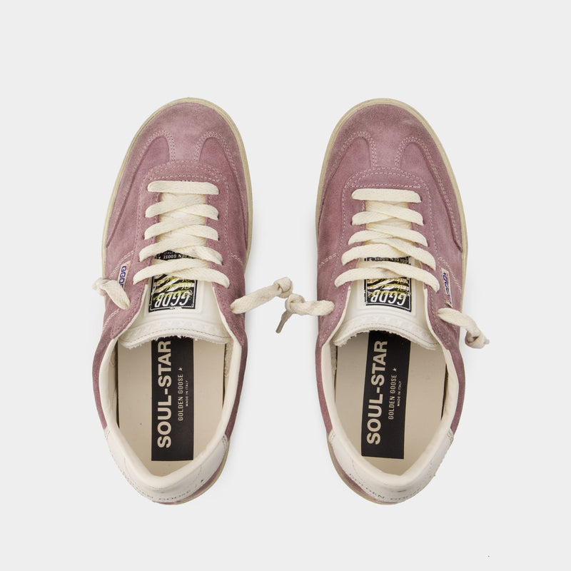 Soul Star Sneakers - Golden Goose Deluxe Brand - Leather - Purple