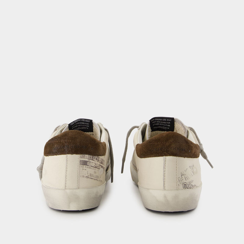 Super Star Sneakers - Golden Goose Deluxe Brand - Leather - White