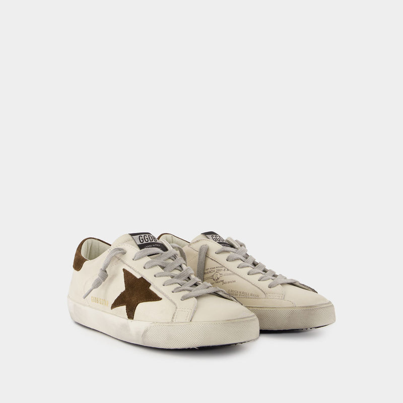 Super Star Sneakers - Golden Goose Deluxe Brand - Leather - White