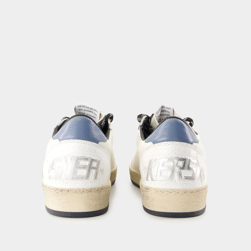 Ball Star Sneakers - Golden Goose Deluxe Brand - Leather - White