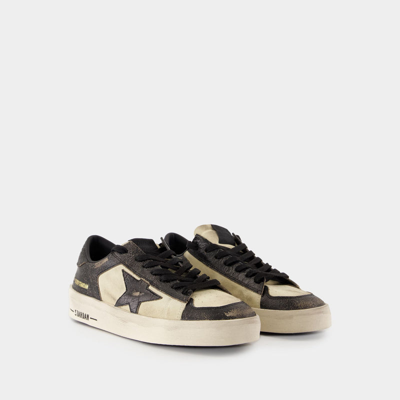 Stardan Sneakers - Golden Goose Deluxe Brand - Leather - Black