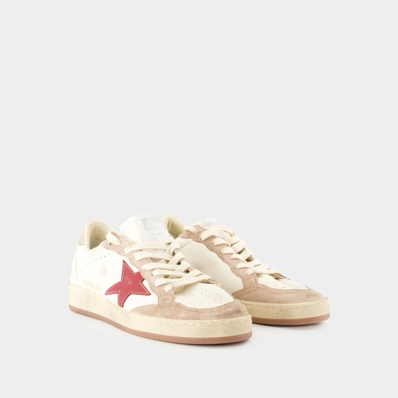 Ballstar Sneakers - Golden Goose Deluxe Brand - Leather - White