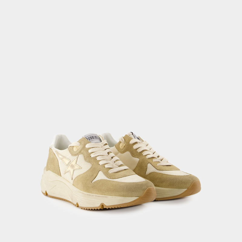 Sneakers Running - Golden Goose Deluxe Brand - Leather - Yellow/Beige