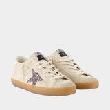 Super Star Sneakers - Golden Goose Deluxe Brand - Leather - Beige