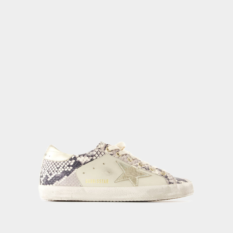 Super Star Sneakers - Golden Goose Deluxe Brand - Leather - Beige